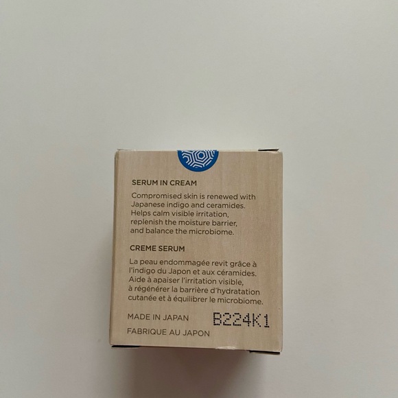 NIB Tatcha Indigo Overnight Repair Serum Redness Reducing Barrier Cream .34fl/oz - Picture 5 of 9